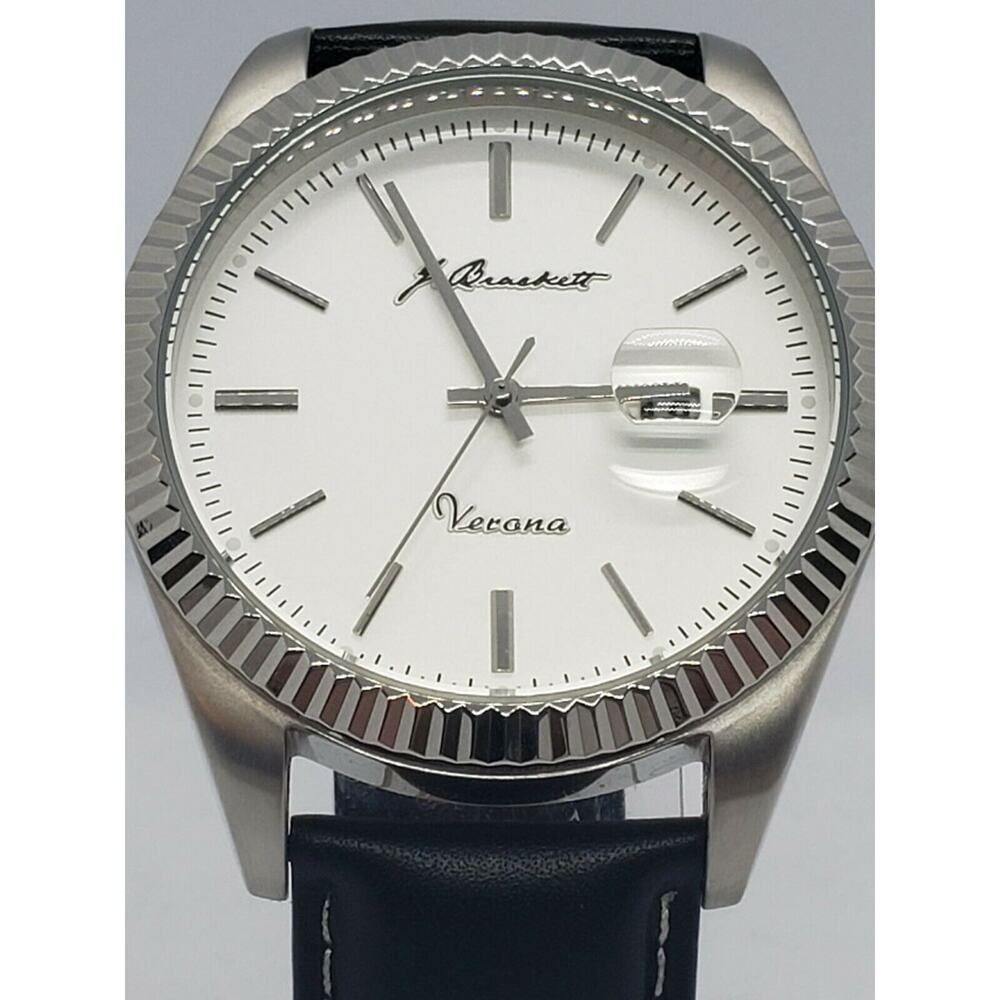J Brackett Mens Watch Verona Leather